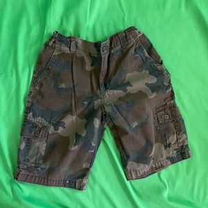 Boys camouflage shorts